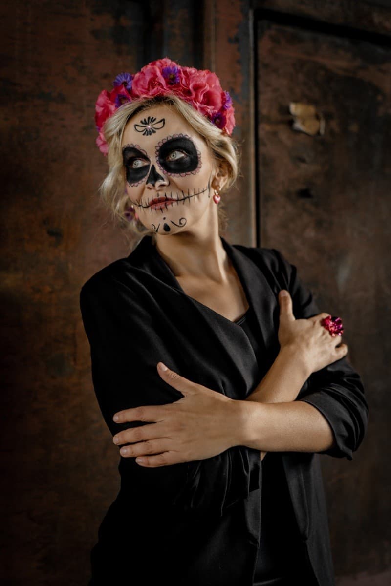Extravagantní make-up – styling