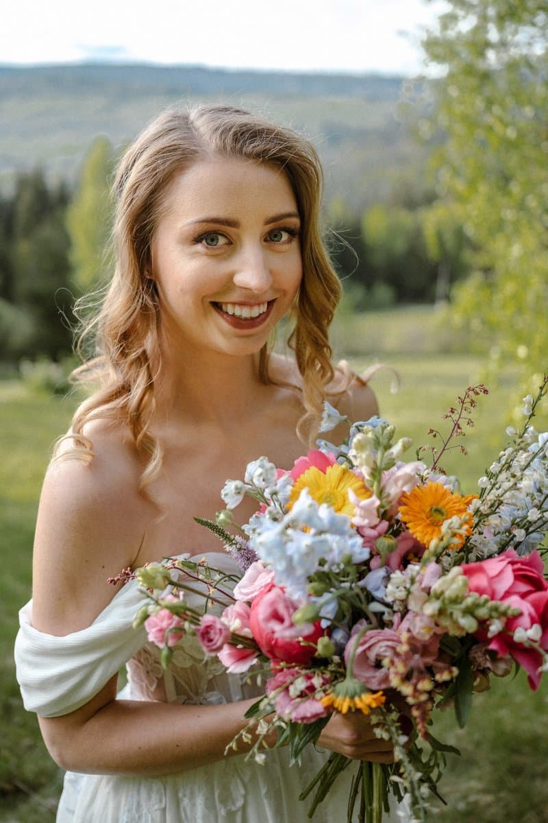 Svatební styling – účes