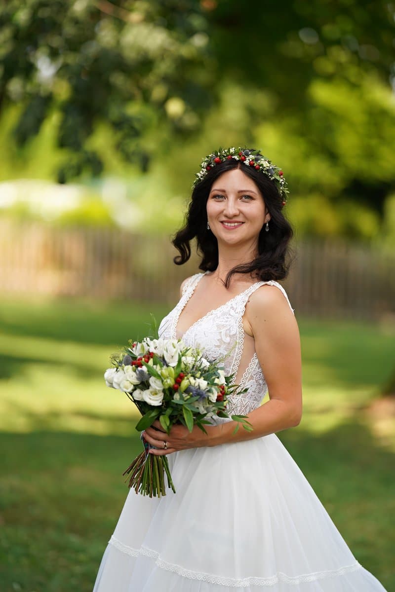 Svatební styling – líčení